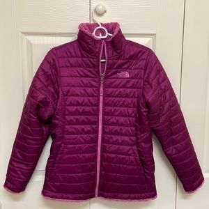 North face reversible jacket